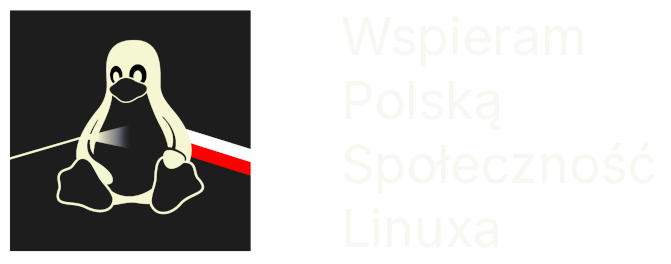 Wspieram Polską Społeczność Linuksa