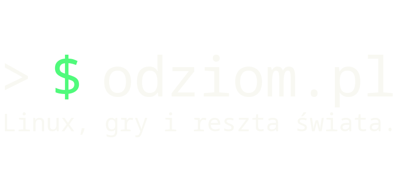 odziom.ovh - Moja linuksowa piaskownica